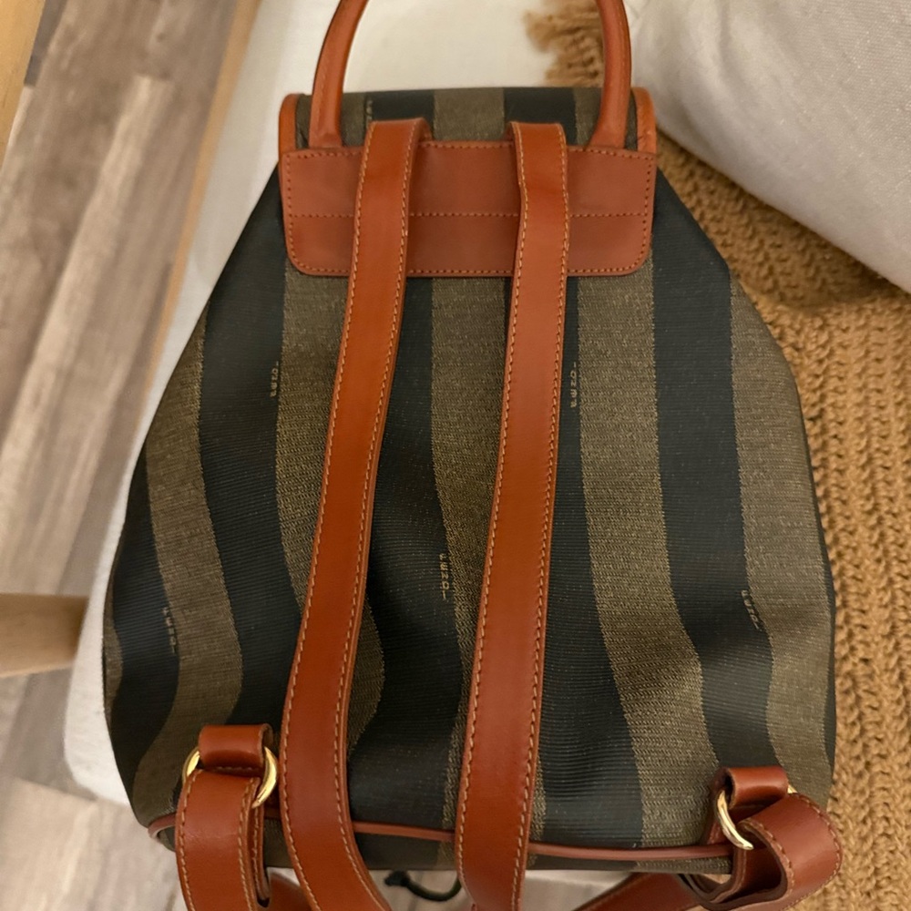 Fendi Pequín vintage small medium backpack inmaculate conditions - Picture 6 of 14